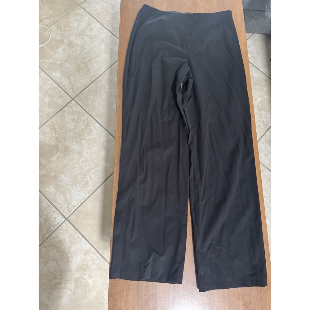 Talbots Heritage Dress Pants Womens Size 10 Black Side Zip And Button